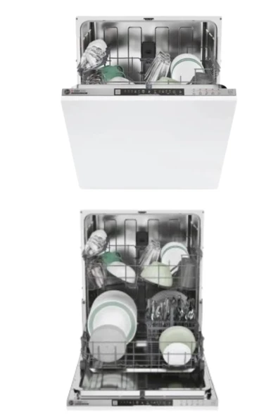 Hoover Ankastre Set HOT3051BI + HH64FC + HDG6C1GBTK+ Hı 3E7L0S-17- Tam Ankastre Bulaşık Makinesi - 3