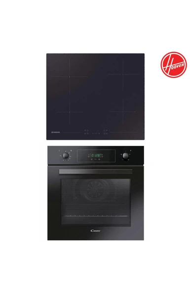 Hoover Canddy Elektrikli Turbolu 2'li Siyah Cam Ankastre Set - 4
