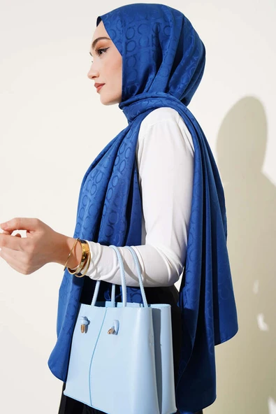 Omega Desen Jakar Şal Parlement - Resim 3