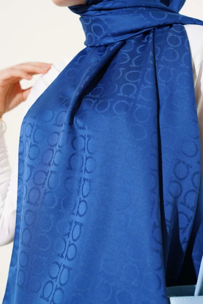 Omega Desen Jakar Şal Parlement - Resim 4