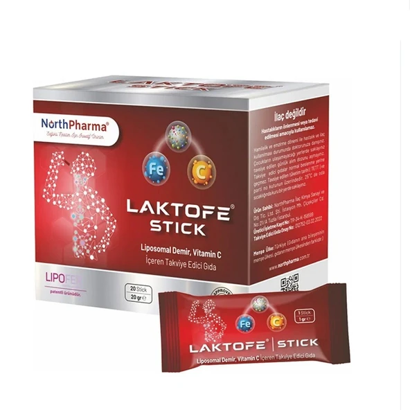 Laktofe Stick 20 Saşe ürün görseli