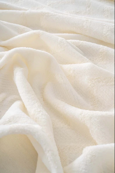 Rivaİstanbul Royal Jakarlı Raşel Zig Zag Çift Kişilik Punch Yatak Örtüsü - Resim 4