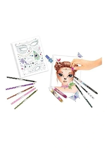 FANTASY FACE STİCKER DEFTER - 2