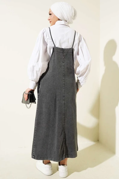 İp Askılı Kot Slopet Füme - Resim 3