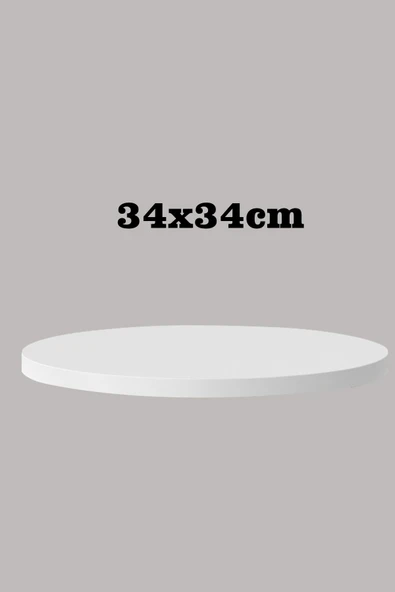 SEDAŞ LIVING UNITS BEYAZ 34 X 34 CM 4'LÜ SUNTALAM SEHPA ÜST TABLASI DEKORASYON SUNUM TABAĞI - Resim 4