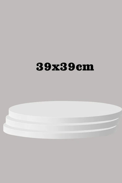 SEDAŞ LIVING UNITS BEYAZ 39 X 39 CM 3'LÜ SUNTALAM SEHPA ÜST TABLASI DEKORASYON SUNUM TABAĞI