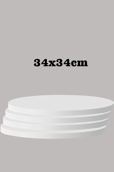 SEDAŞ LIVING UNITS BEYAZ 34 X 34 CM 4'LÜ SUNTALAM SEHPA ÜST TABLASI DEKORASYON SUNUM TABAĞI