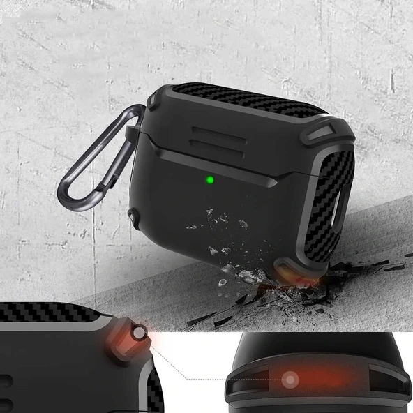 Airpods Pro 2 Kılıf Airbag 26 Silikon - Resim 5