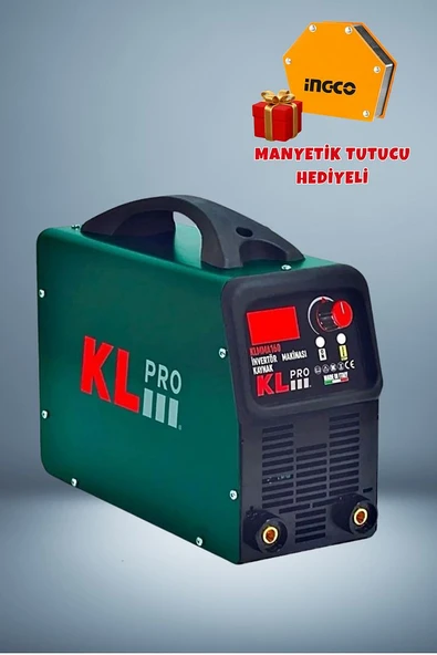 KLMMA160 160 Amper İnverter Kaynak Makinesi + Manyetik Tutucu Hediyeli