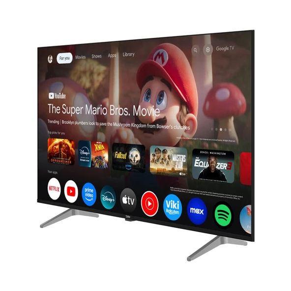 Beko B65 E 795 B 4K Ultra HD 65" 165 Ekran Uydu Alıcılı Google Smart LED TV - 3