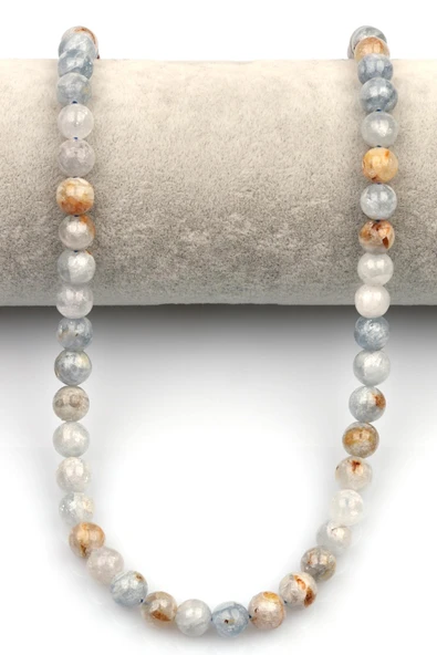 Selestit Doğaltaş Dizi 6 mm Küre Kesim - Resim 2