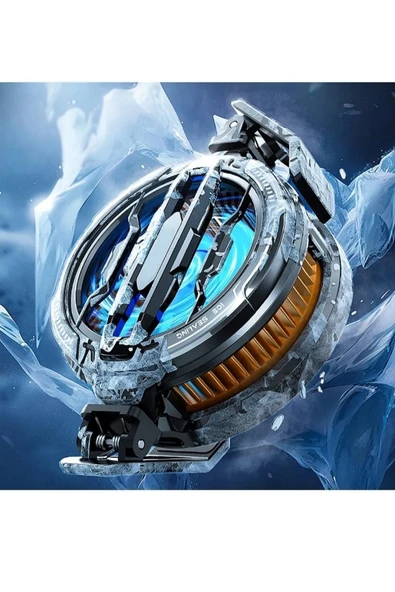 CX07 Manyetik Mıknatıslı Magsafe Destekli Ultra Güçlü Telefon Soğutucu Kablolu Rgb Fan - Resim 4