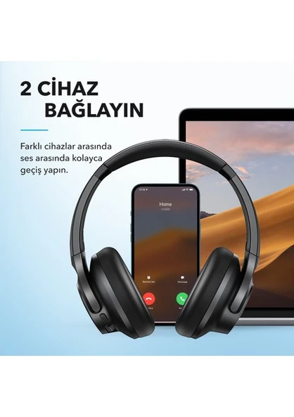 Anker SoundCore Q21i NC Kulak Üstü Bluetooth Kulaklık - 7