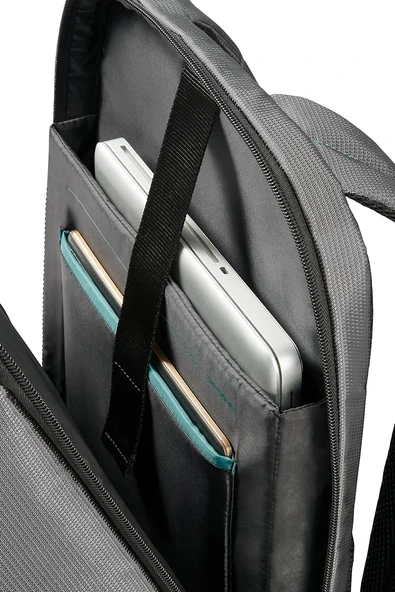 Samsonite 14.1 inç Qibyte Notebook Sırt Çantası, 14.1" Antrasit - 4