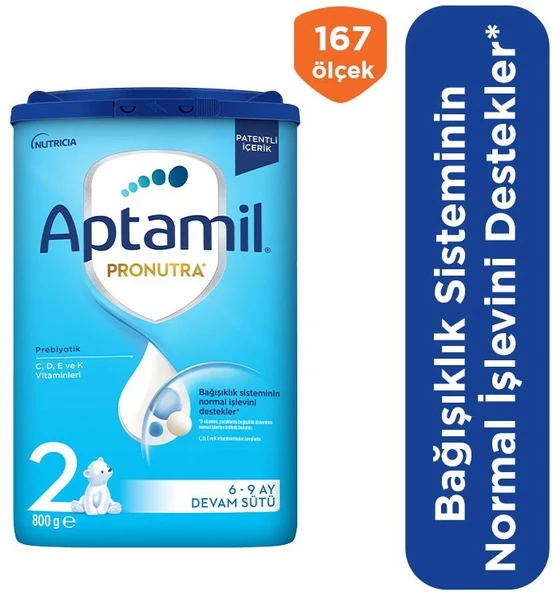 Nutrıcıa Aptamil Pronutra 800GR Devam Sütü No:2 (6-12 Ay) - 2