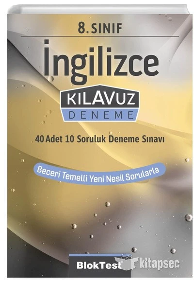 8. Sınıf İngilizce Kılavuz Deneme Blok Test Yayınları