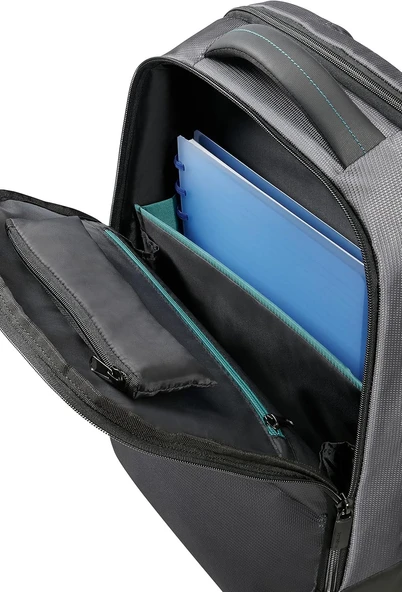 Samsonite 14.1 inç Qibyte Notebook Sırt Çantası, 14.1" Antrasit - 3