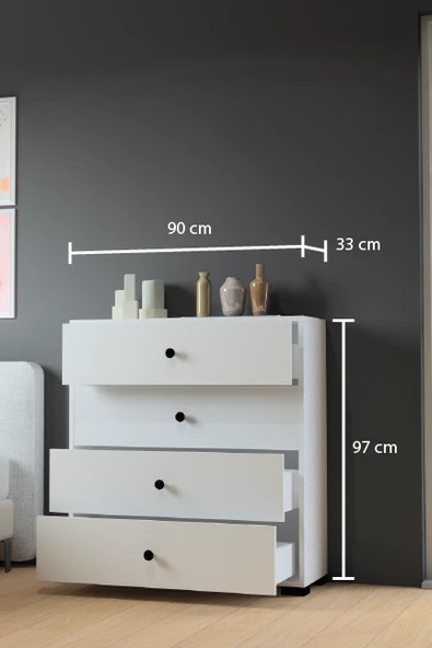 Madrid No.6 Çok Amaçlı Dolap - Resim 3