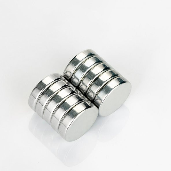Neodyum Mıknatıs Silindir 20x5mm x 1 adet - 2