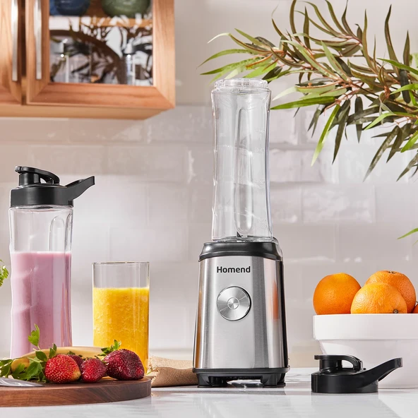 Homend Mixfresh 7010h Kişisel Smoothie Blender Inox 350W