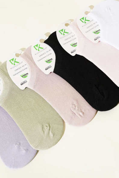 Bayan 6lı Bambu Sneakers Çorap Asorti 1 - 2