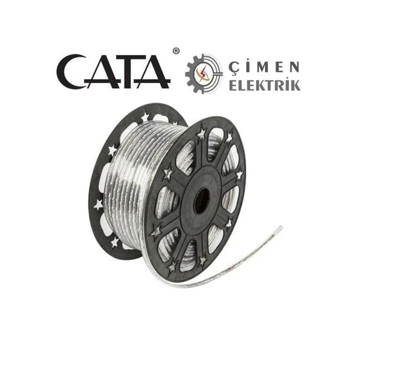 10 METRE CATA CT 4556 3 Çip Dış Mekan Hortum Şerit Led Amber
