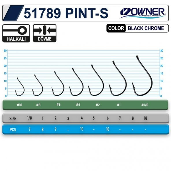 Owner 51789 no:2 pınt-s black - 2