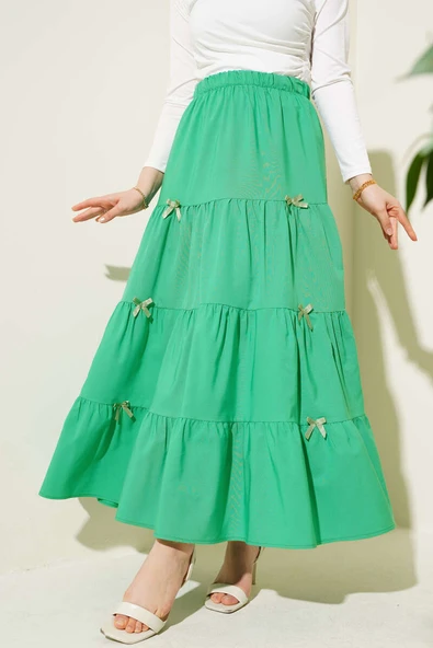 Fiyonklu Çingene Etek Benetton ürün görseli 1