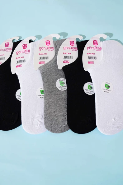 Bayan 6lı Sneakers Bambu Çorap Asorti 1 - 2