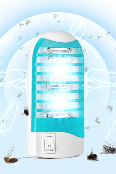 Elektrikli Sinek Öldürücü Karasinek Sivrisinek Öldürücü Cihaz Duvar Prize Monte Cız Kovucu 777 - 2