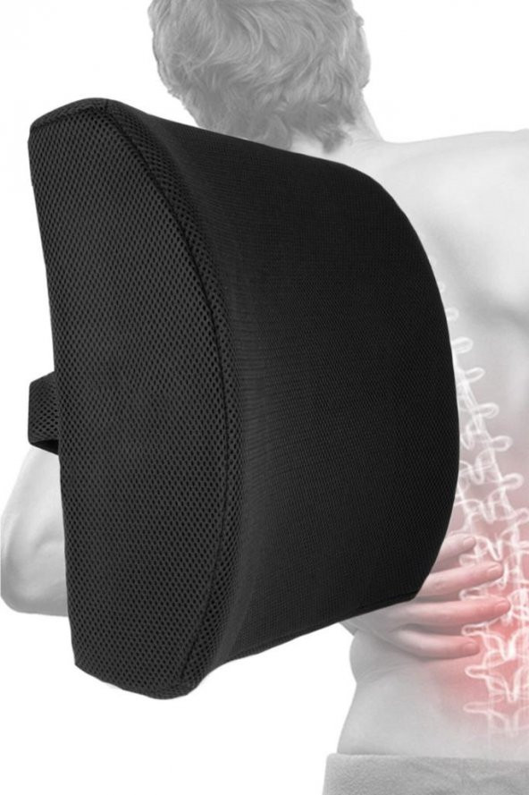 Sırt Yastığı Sırt Minderi Sandalye Yastığı Koltuk Sırt Minderi Ortopedik Minder Bel Minderi - 2