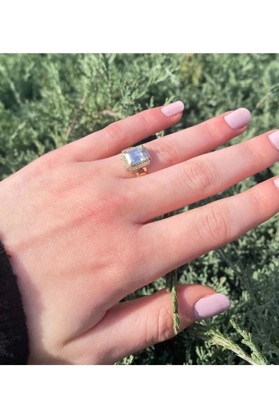 Gürel Gold Baget Tektaş Altın Yüzük - Resim 4