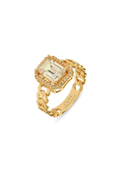 Gürel Gold Baget Tektaş Altın Yüzük - Resim 2