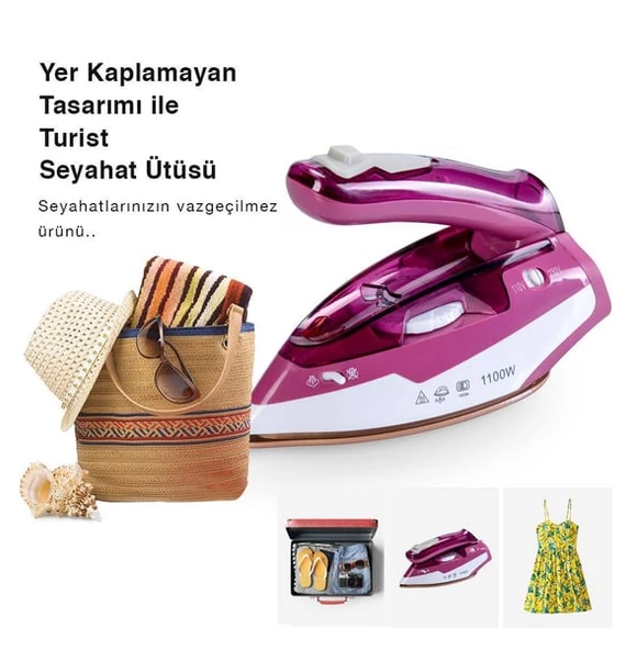 Goldmaster GM-7617 Turist 1100 W Seyahat Ütüsü - 4