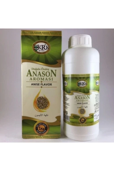 Anason Aroması Doğala Özdeş 1. Kalite 1 Kg Daima Yeni Tarihli