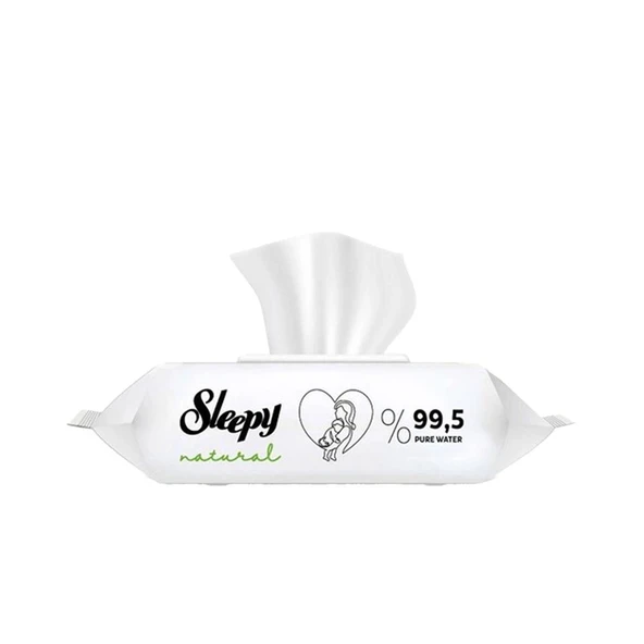 Sleepy Natural Yenidoğan Islak Mendili 90 Adet