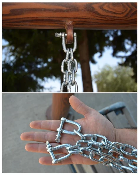 Teplay Zincirli Korumalı Bebek Salıncağı Siyah - 4