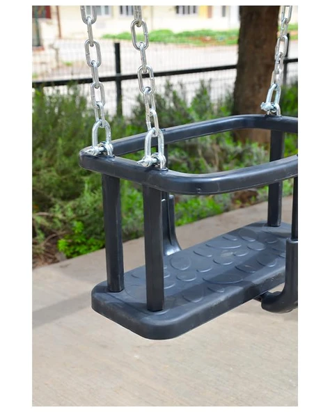 Teplay Zincirli Korumalı Bebek Salıncağı Siyah - 2