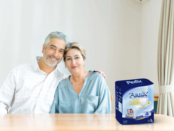 Pedix Anatomik Hasta Bezi Büyük Boy(L) 80 Adet (BELBANTSİZ) - 4
