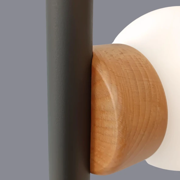 Fiora Siyah Glop Lambader - 4