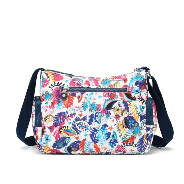 Krinkıl Kumaş Kadın Postacı Çantası Smart Bags 1115 Selva - 3