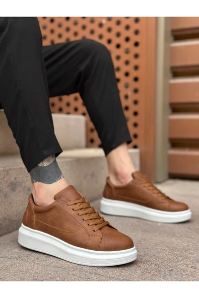 ET0423 Kalın Tırtık Yüksek Taban Taba Bağcıklı Spor Erkek Ayakkabı ürün görseli