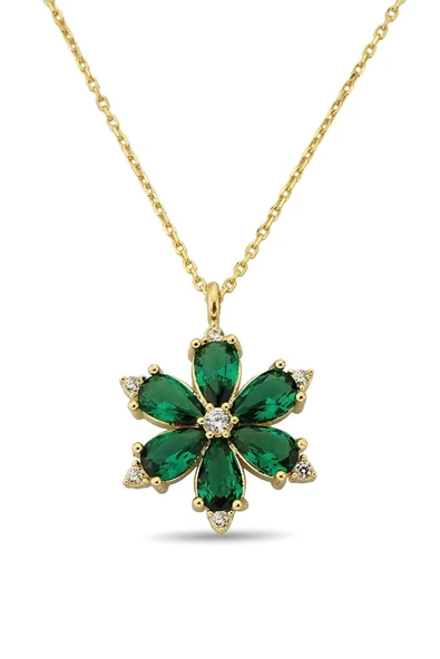 Çiçek Altın Kolye