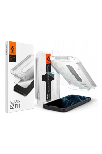 Spigen iPhone 13 Mini Cam Ekran Koruyucu Kolay Kurulum Glas.tR Slim EZ Fit HD - AGL03726 - 3