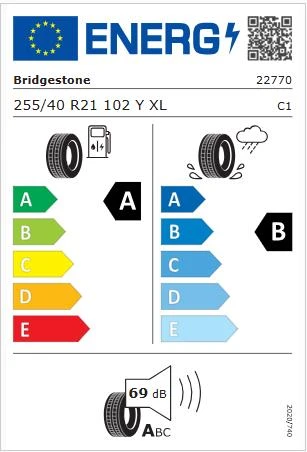 Bridgestone 255/40R21 102Y XL Turanza 6 * Oto Yaz Lastiği (Üretim: 2025) - Resim 2