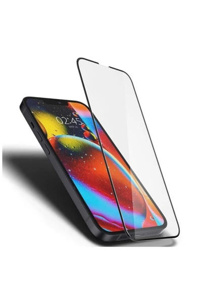 Spigen iPhone 14 Plus / iPhone 13 Pro Max Cam Ekran Koruyucu Tam Kaplayan - AGL03383 - 4