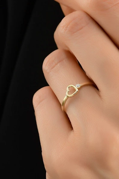 Kadın Çıtır Altın Yüzük - 4