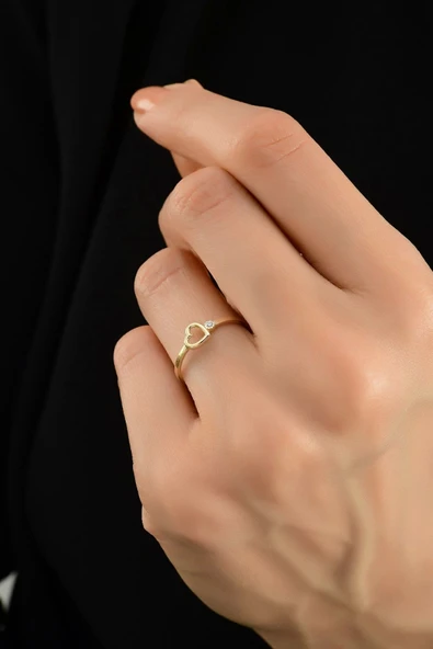 Kadın Çıtır Altın Yüzük - 7