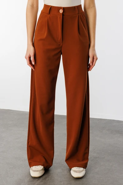 Kadın Oversize Palazzo Pantolon PANTOLON-001 - 4