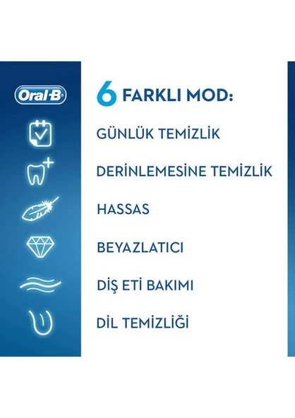 Oral-B Genius X AI Art of Brushing Rosegold Şarjlı Diş Fırçası - 4